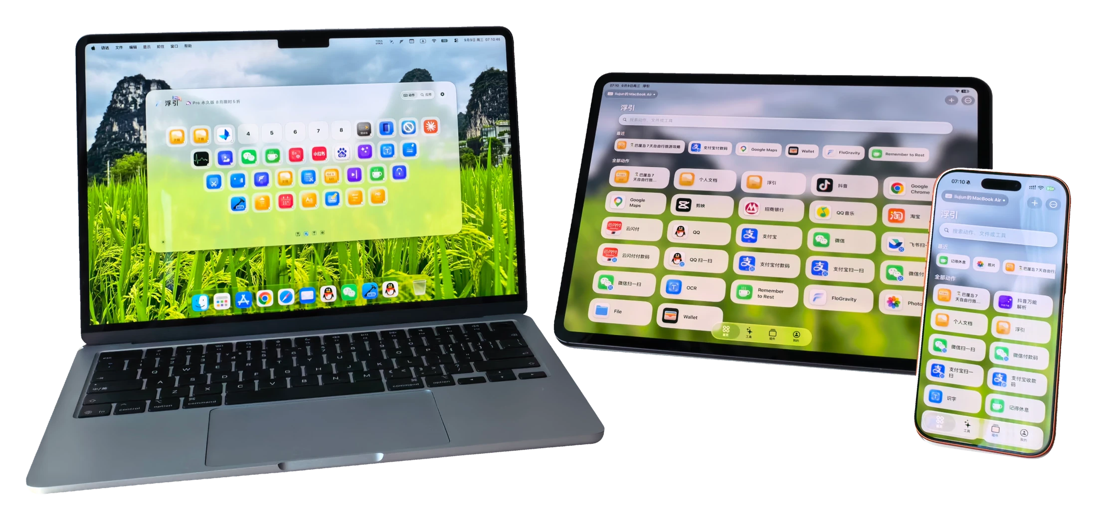 Mac · iPhone · iPad